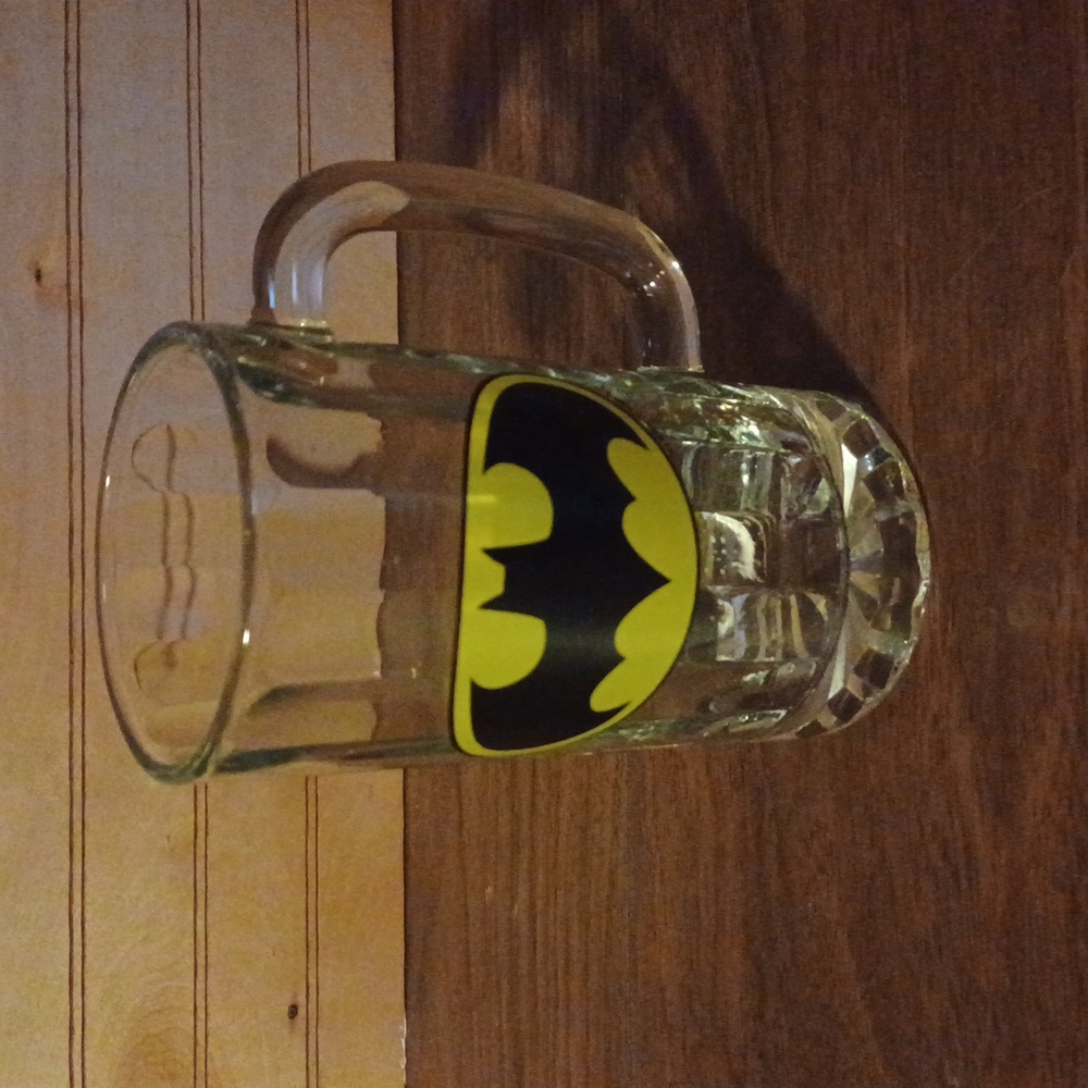 Vintage Batman 14 oz Beer Mug